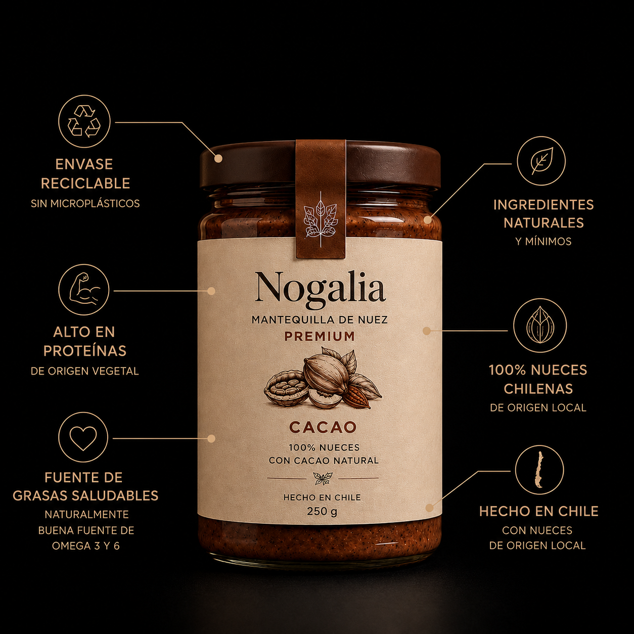 Mantequilla de Nuez | Cacao